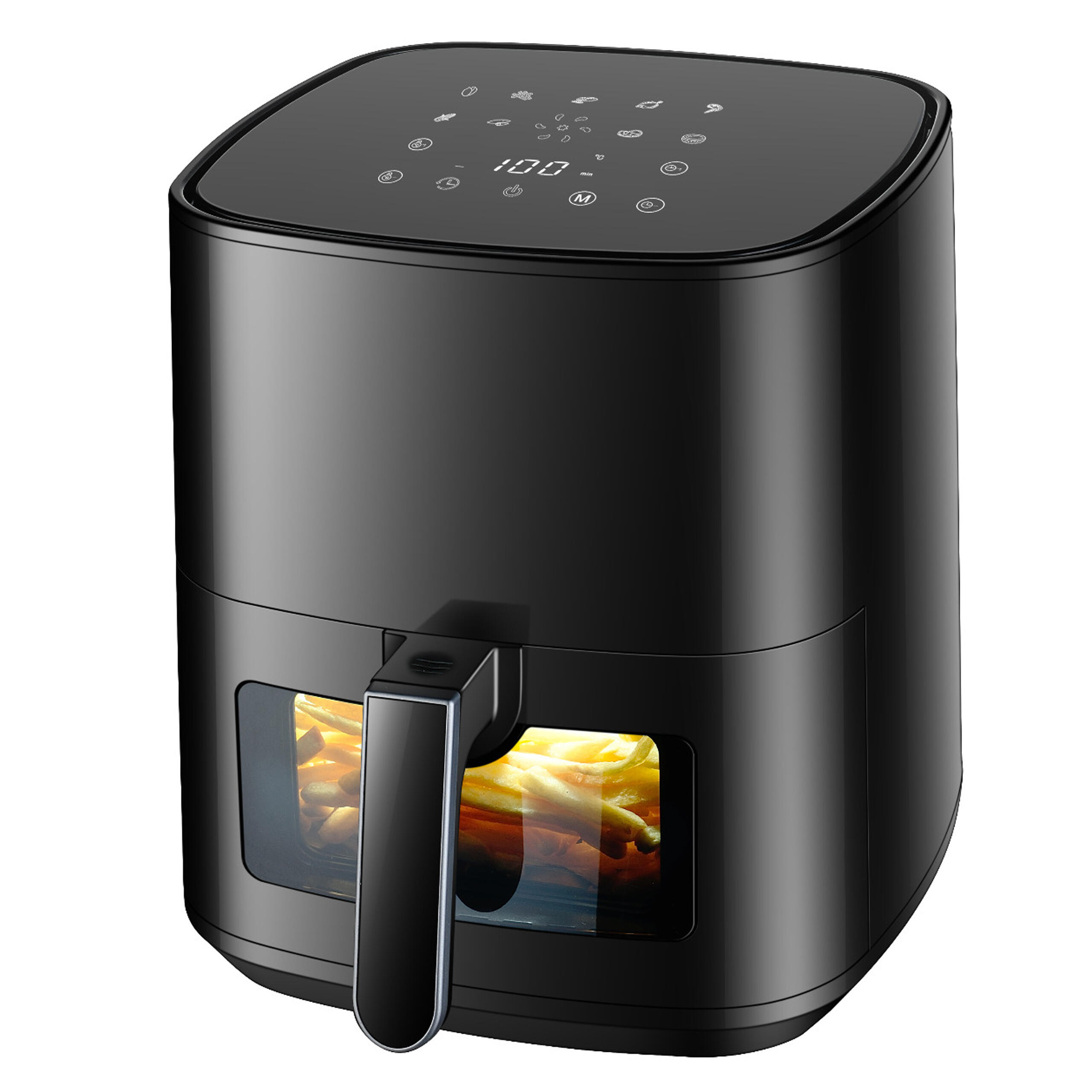 Friteuză cu aer cald Air Fryer, fără ulei, 5 l, 1500 W, 9 programe Engros — Electronice & Gadgeturi en gros