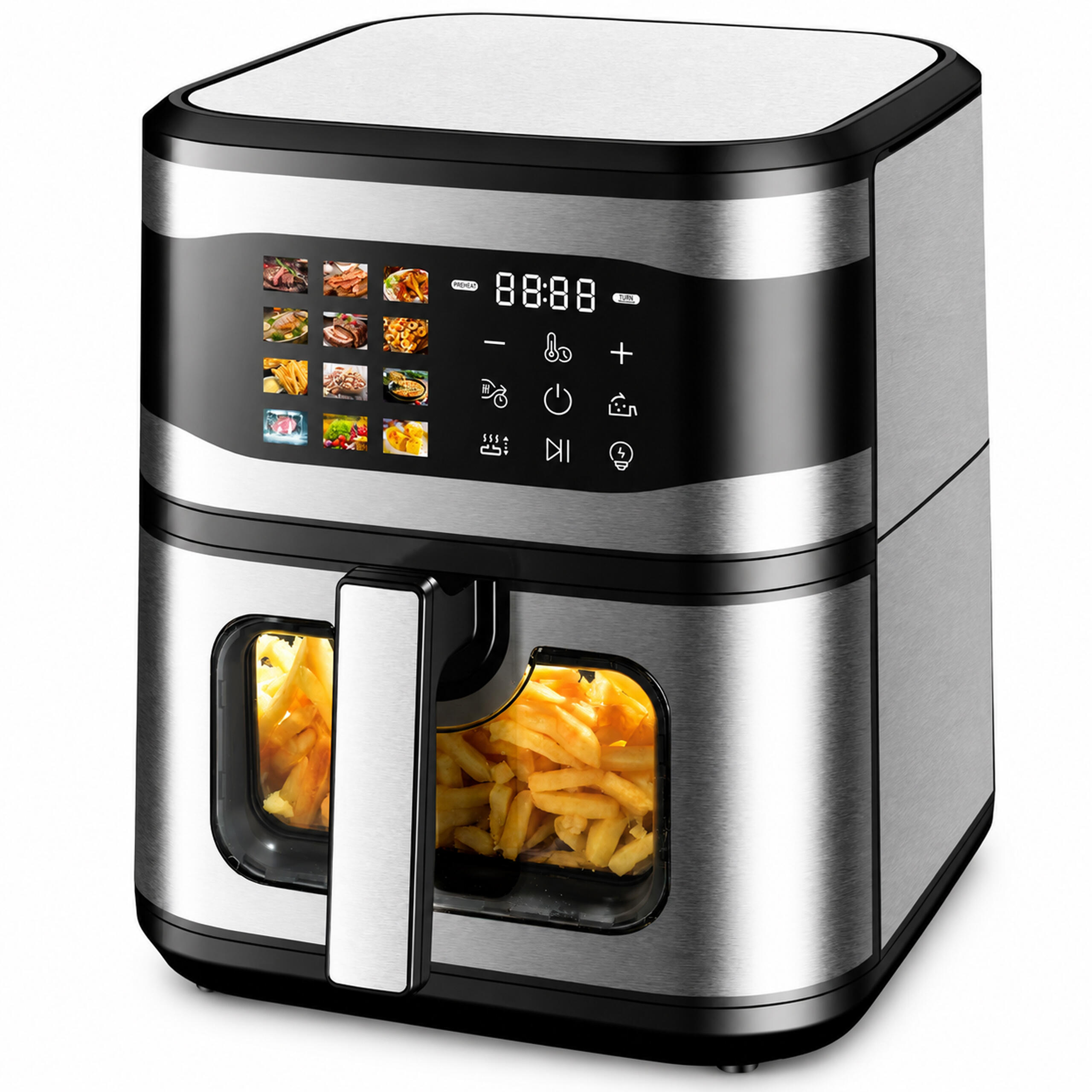 Lot de 30 de friteuze fără ulei Air Fryer, 8 L, 1700 W, 12 programe Engros — Electronice & Gadgeturi en gros